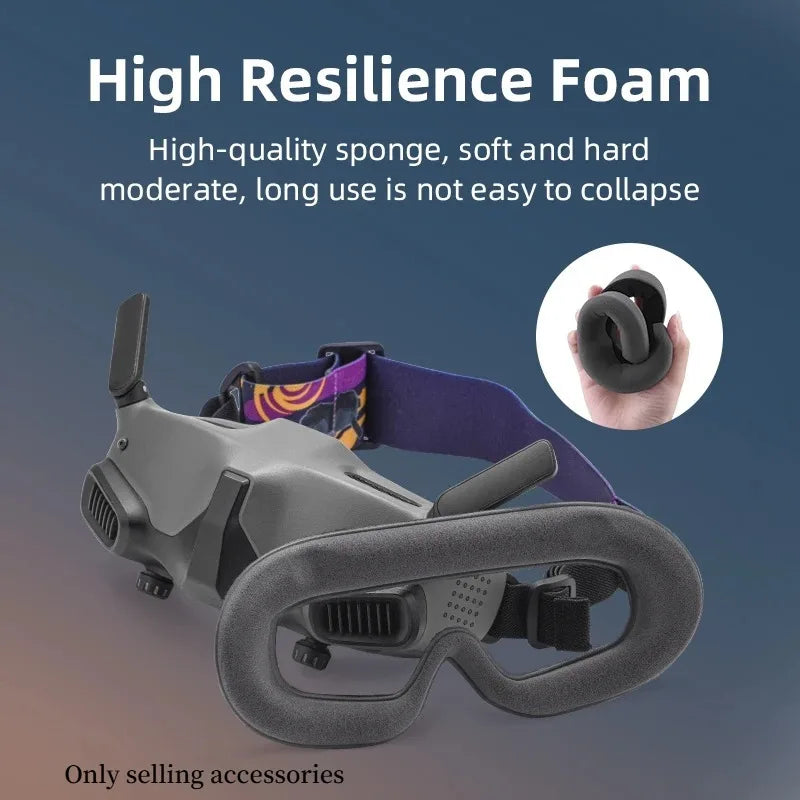 DJI Goggles 2 & Avata 2 Replacement Foam Face Cushion Pad Goggle Face Cushion Axl