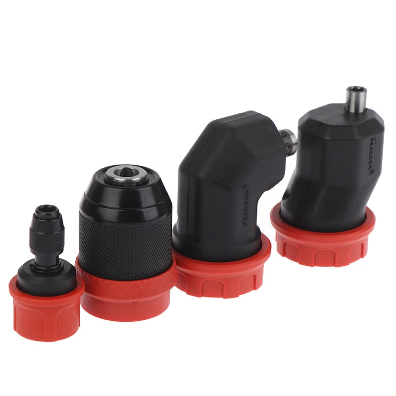 Quick-Release Drill Chuck Adapter – 6.35mm Hex Bit Convert Drill Chuck Adapter Axl