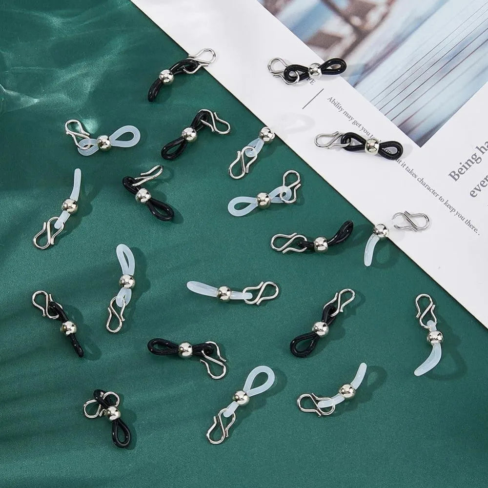 20-Piece Jeans Zipper Holder Set – S-Hook Clasp for Pants Zipper Holder Clips Axl