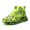 Men's Anti-Slip Basketball Sneakers – Lightweight Plus Size Basketball Sneakers Axl green 40