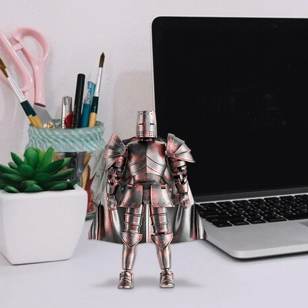 Medieval Knight Action Figure | Flexible Joints & 360° Head Action Figure Axl
