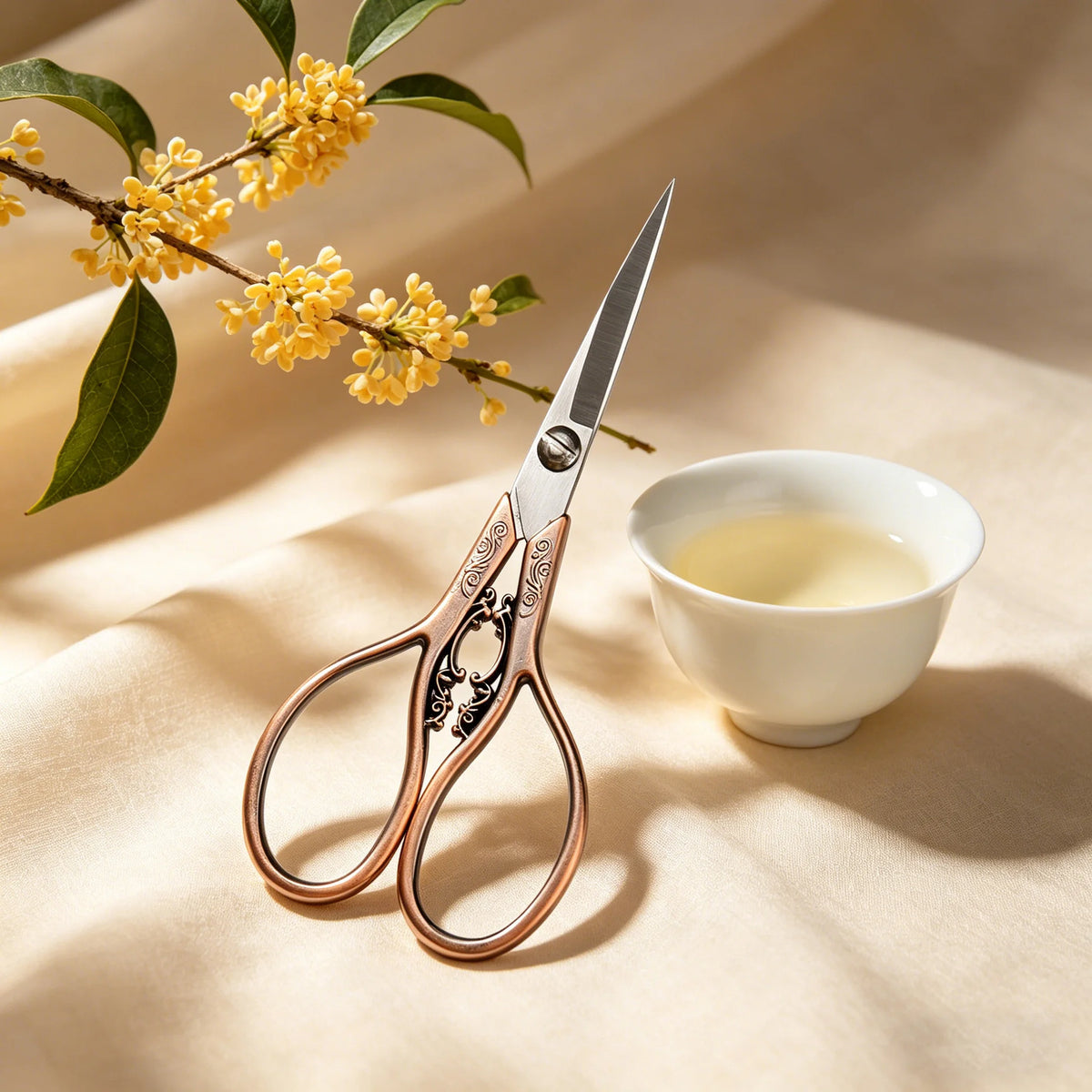 Embroidery Scissors – Stainless Steel Tailor Sewing Scissors Embroidery Scissors Axl Scissors-Red copper