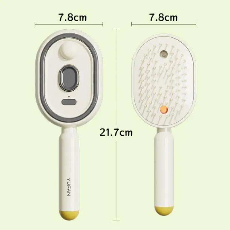 2-in-1 Nano Steam Hair Brush – Anti-Static Misting Comb Steam Hair Brush Axl