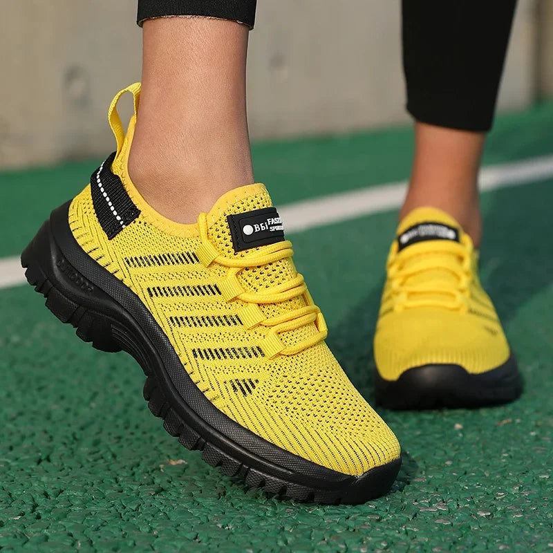AZGB Women's Breathable Anti-Slip Vulcanized Sneakers Women's Sneakers Axl