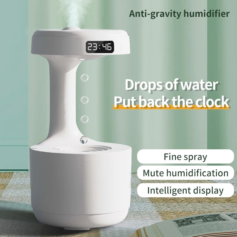 BALASHOV Anti-Gravity Ultrasonic Cool Mist Humidifier + LED Light Ultrasonic Humidifier Axl