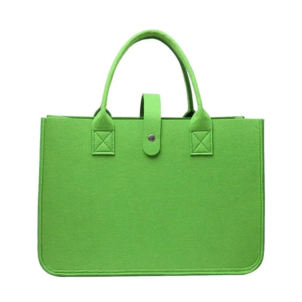 Women's Felt Crossbody Shoulder Bag – Large Capacity Handbag Felt Crossbody Bag Axl green