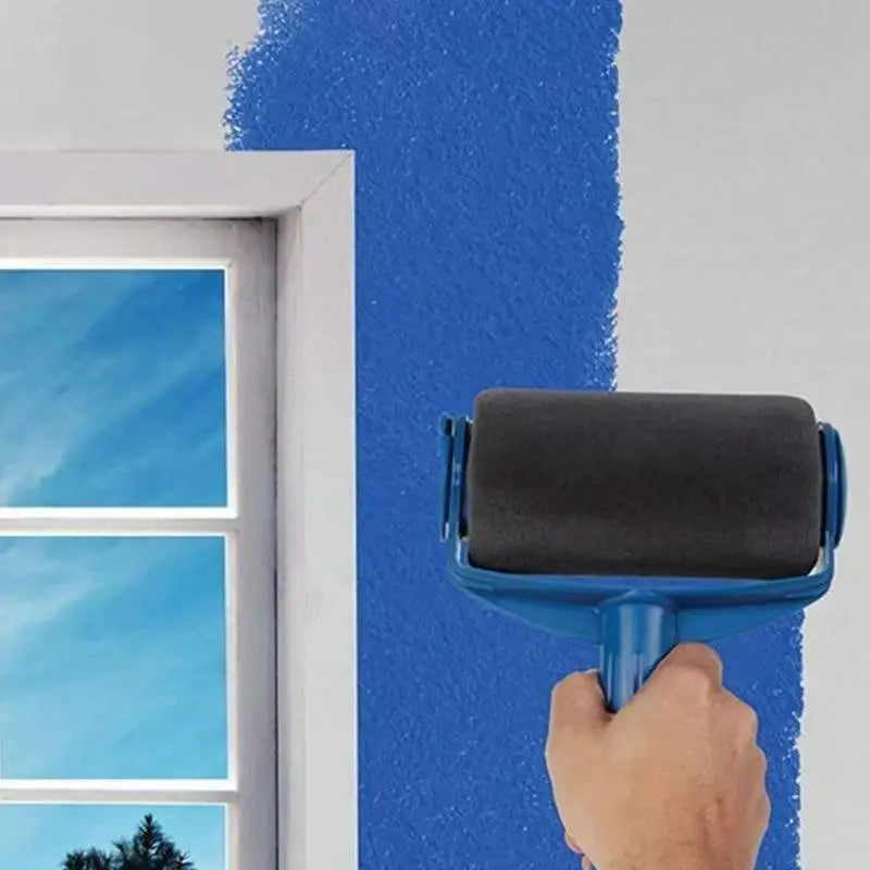 Fine Hair Latex Paint Roller Brush – Corner & Wall Painting Tool Paint Roller Brush Axl
