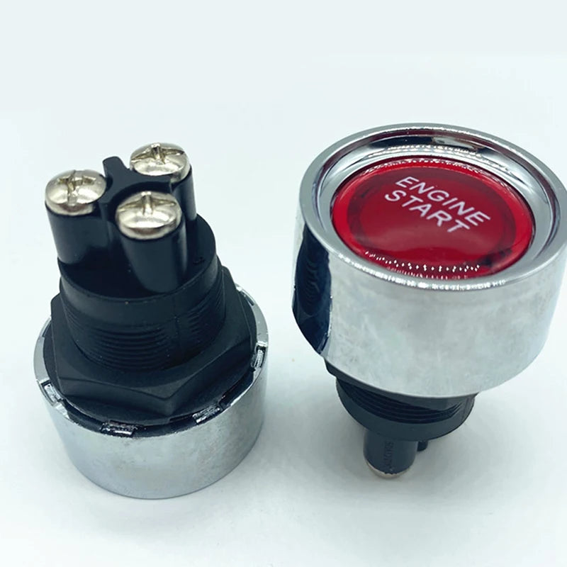 22mm Push Button Ignition Switch 12V 24V 60V 100A | Car Mod Ignition Push Switch Axl