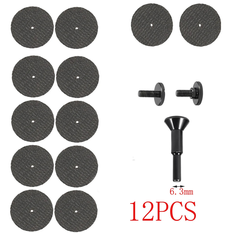 12-Pc 50mm Cut-Off Wheels for Angle Grinder & Drill Cut-Off Grinding Wheels Axl