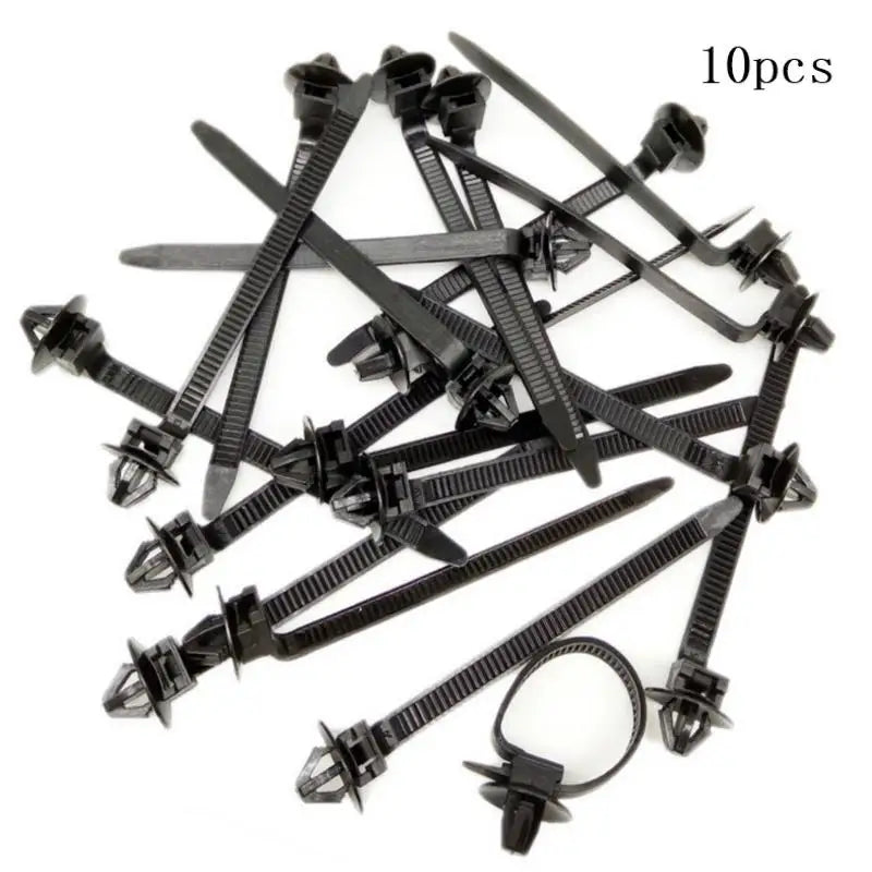 Nylon Push Mount Wire Harness Cable Clamp Clips 10/20PCS Wire Harness Clips Axl 10Pcs