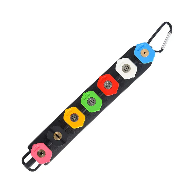 7-Color Pressure Washer Nozzle Tips Set | 1/4" Quick Connect Pressure Washer Nozzle Set Axl 1.4 Hole -055 China Mainland