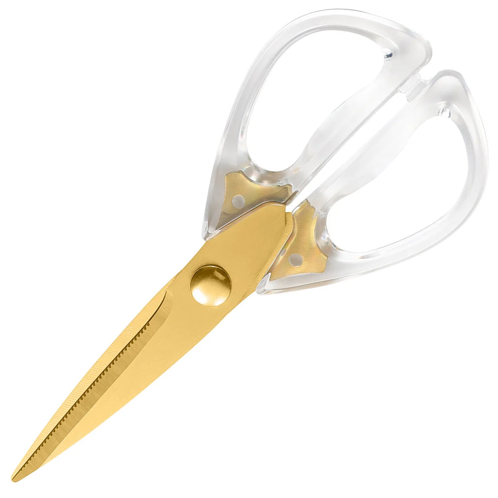 Kitchen Scissors Transparent Handle – Meat & Vegetable Shears Kitchen Scissors Axl