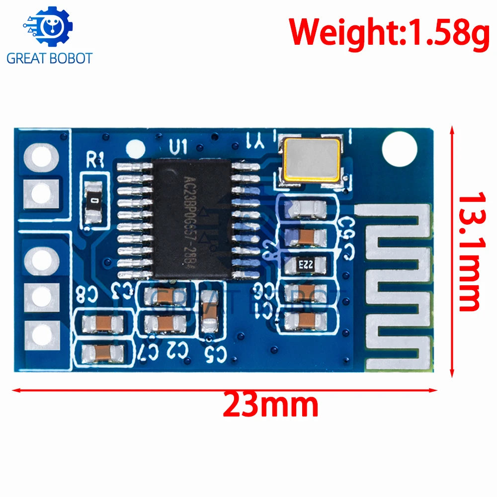 CA-6928 Mono Bluetooth 5.0 Audio Receiver Module Amplifier Board Bluetooth Audio Module Axl