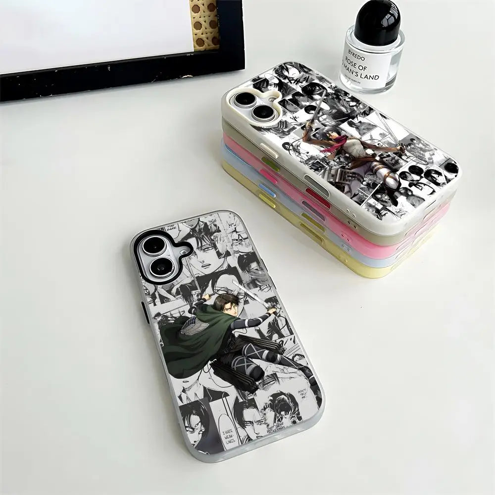 Attack on Titan 2-in-1 iPhone Case Card Holder | 13–17 Anime Phone Case Axl