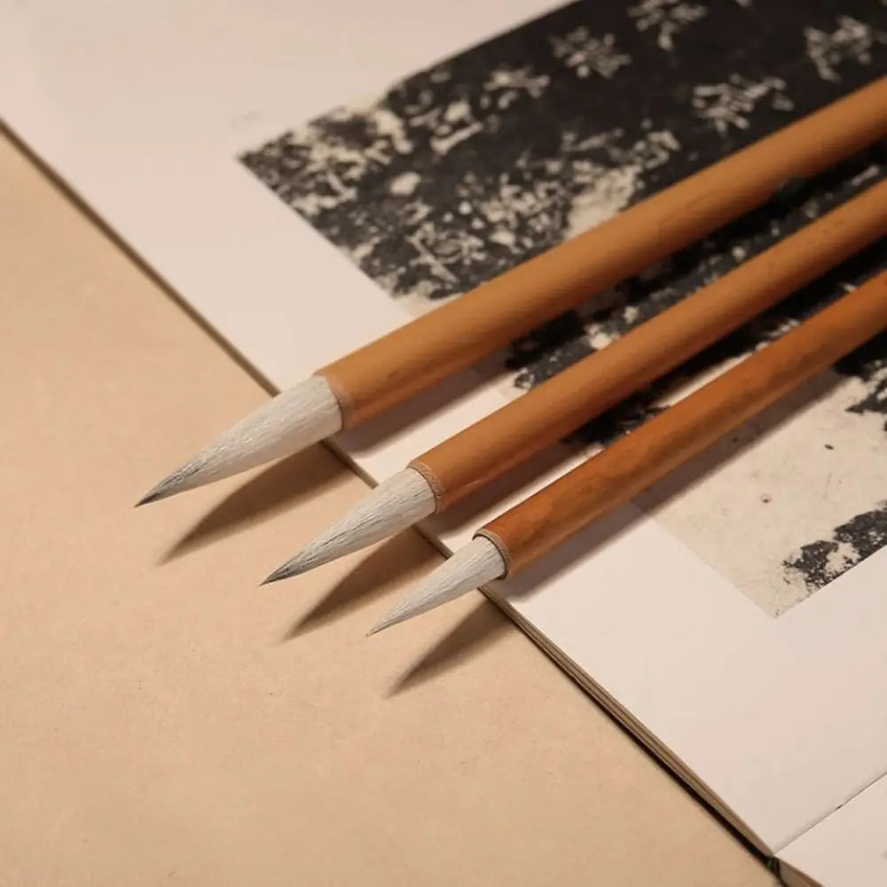 Chinese Calligraphy Brush – Bamboo & Wolf Hair Art Paint Brush Calligraphy Art Brush Axl