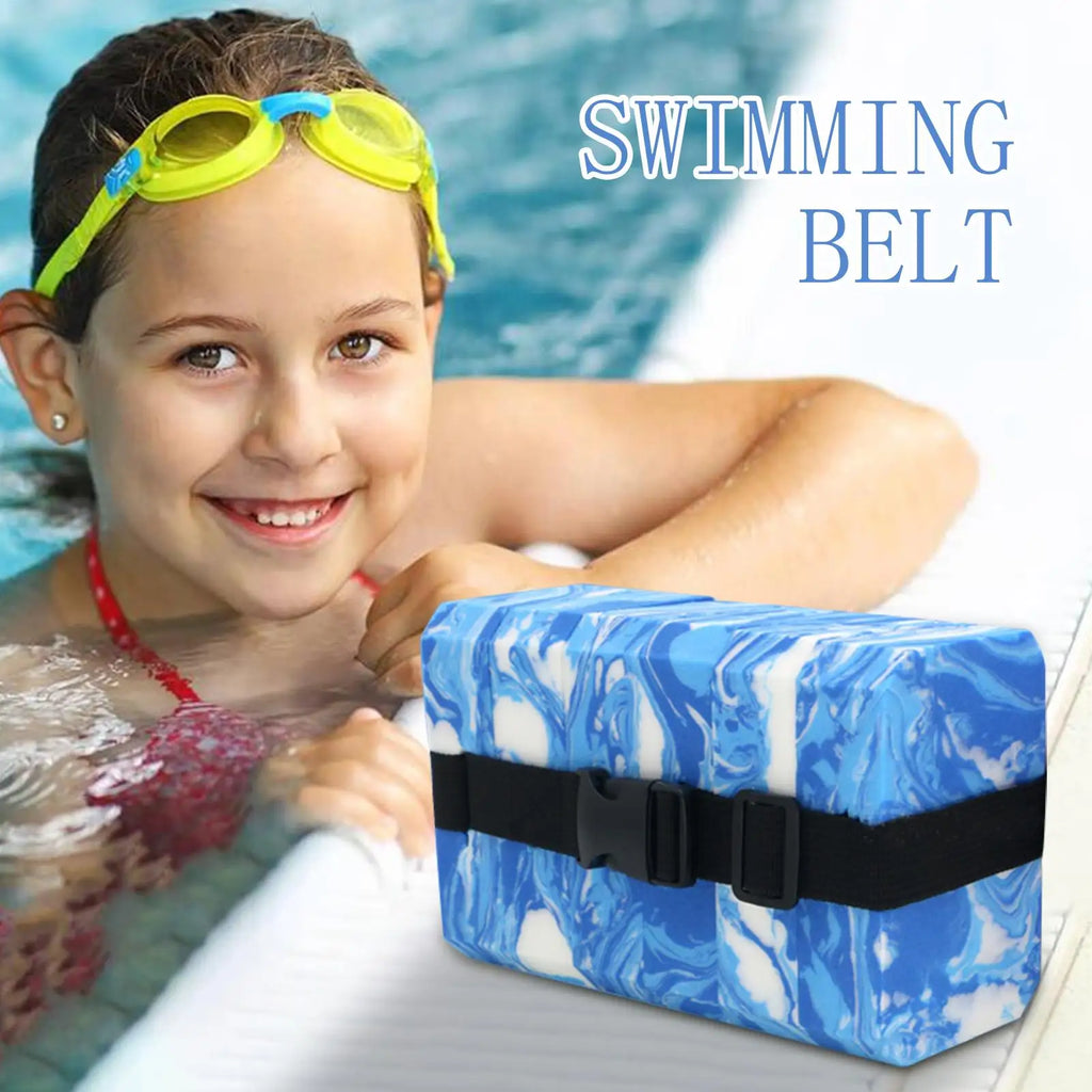 EVA Swim Belt – Foam Floatation Aid for Pool Exercise & Training Swim Training Belt Axl