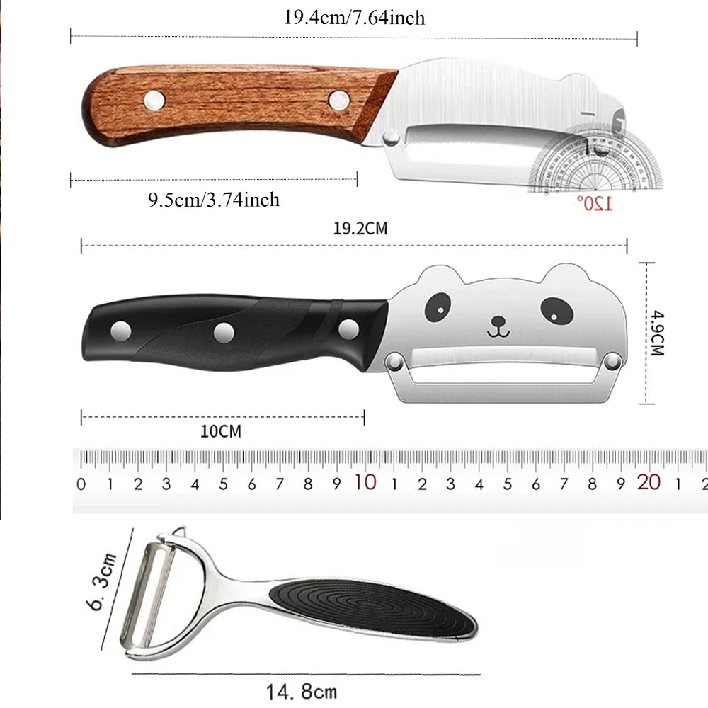 PLYS Stainless Steel Fruit & Vegetable Peeler – Kitchen Tool Kitchen Peeler Axl