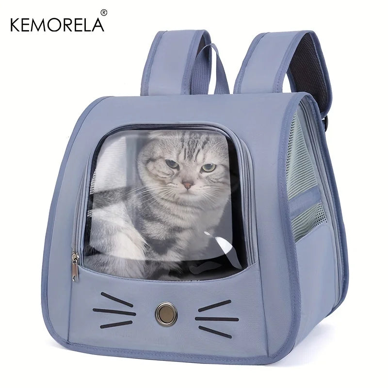 KEMORELA Transparent Pet Carrier Backpack | Airline Approved Pet Carrier Backpack Axl