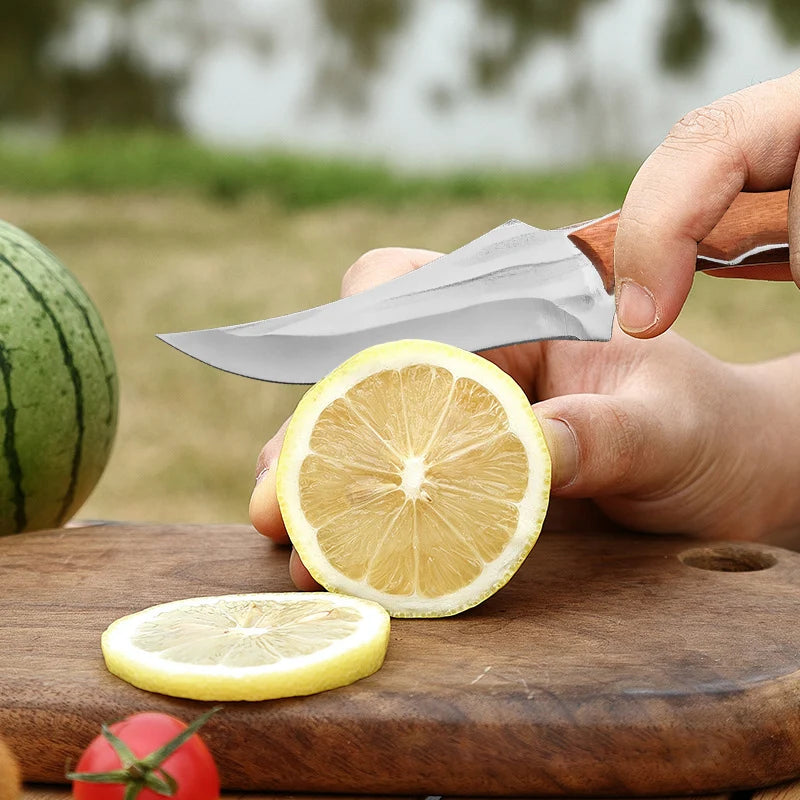 InLeung Forged Boning Knife – Stainless Steel Chef Knife Boning Chef Knife Axl