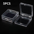 Acrylic Badge Display Box for Anime & Game Collectibles | 1–5 Pack Acrylic Display Box Axl 5PCS