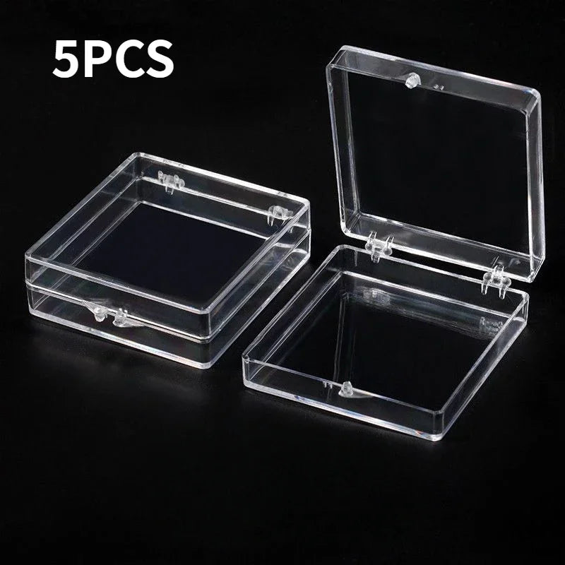 Acrylic Badge Display Box for Anime & Game Collectibles | 1–5 Pack Acrylic Display Box Axl 5PCS