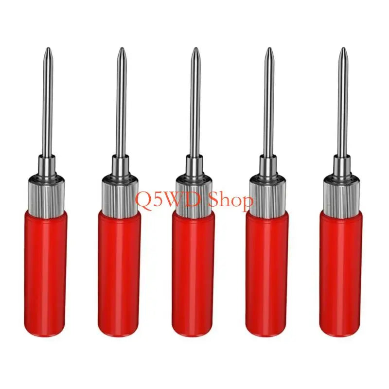 5-Pack Multimeter Test Probes – 2mm Tips, 4mm Banana Connectors Multimeter Test Probes Axl