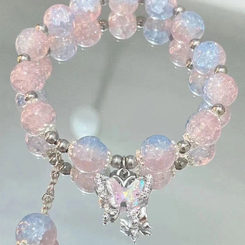 Sweet Tassel Beaded Bracelet – Luxury Jewelry for Women & Girls Beaded Tassel Bracelet Axl A4