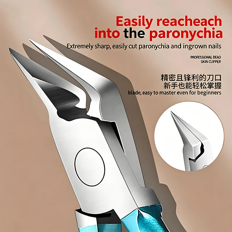Professional Cuticle Nipper & Nail Clipper – Stainless Steel Cuticle Nipper Axl