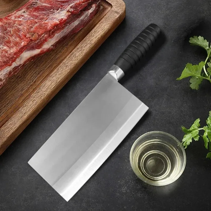 InLeung Hand Forged Cleaver Knife – Chef Meat & Boning Blade Kitchen Cleaver Knife Axl