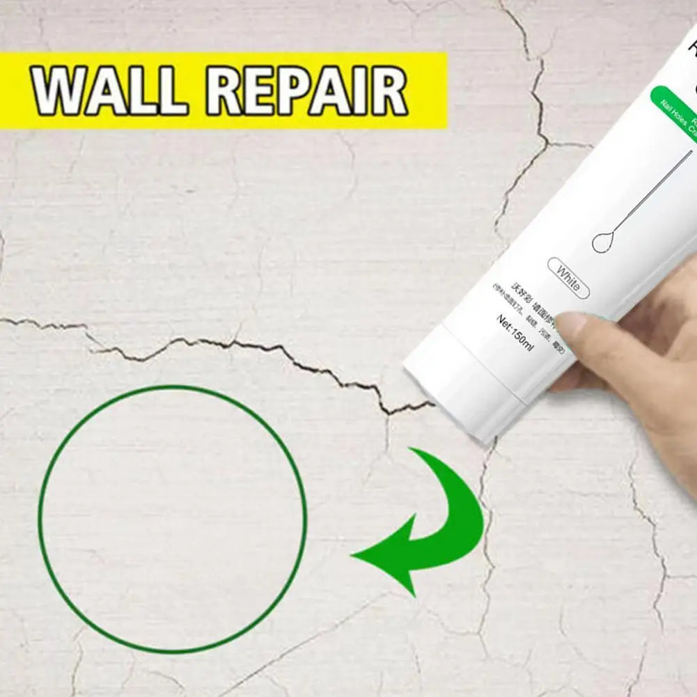 Wall Crack & Nail Hole Filler Putty 150ml – Quick-Set Repair Wall Repair Putty Axl