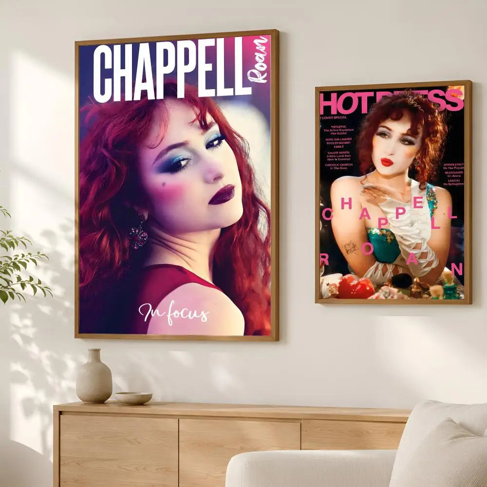 Chappell Roan Poster – Self-Stick HD Waterproof Wall Art Wall Art Poster Axl