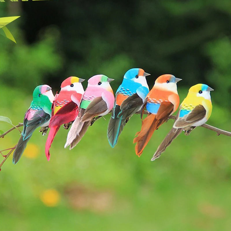 Realistic Artificial Bird Figurine – Home & Garden Decor Bird Figurine Decor Axl
