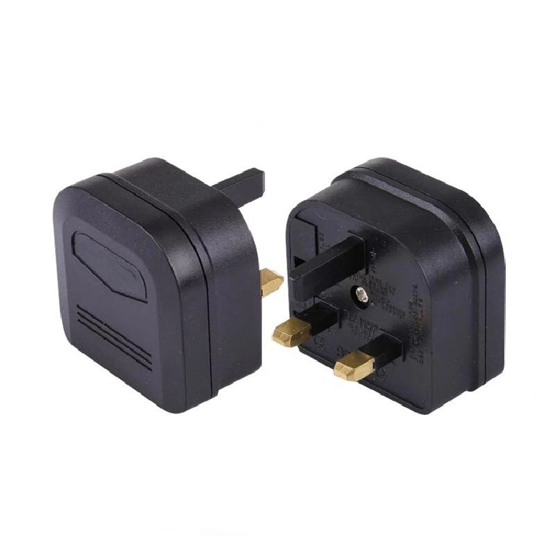 EU 2-Pin to UK 3-Pin Travel Plug Adapter | Power Converter Travel Plug Adapter Axl