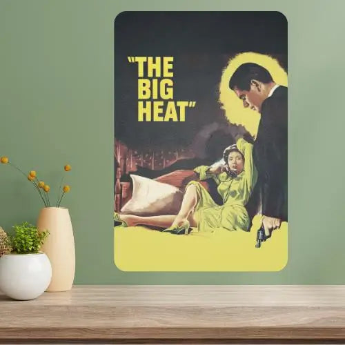 The Big Heat Classic Movie Metal Poster Sign | Retro Wall Art Metal Wall Sign Axl aluminum sign aluminum 20x30cm