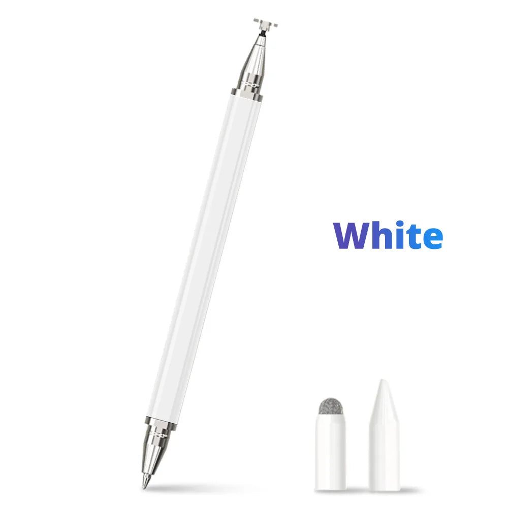 3-in-1 Magnetic Stylus Pen – Universal Capacitive Touch Pencil Capacitive Stylus Pen Axl White