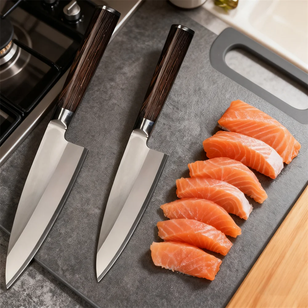 Sashimi Sushi Slicing Knife – Sharp Steel Kitchen Knife Sashimi Slicing Knife Axl