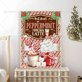 Christmas Hot Chocolate Gingerbread Wall Poster | Self-Adhesive Wall Art Poster Axl z6 21x30cm No Frame