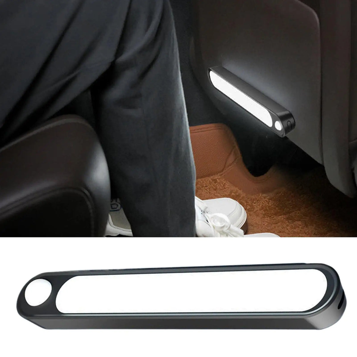 Car Trunk Sensor LED Light – USB Rechargeable Magnetic Strip Car Interior Light Axl