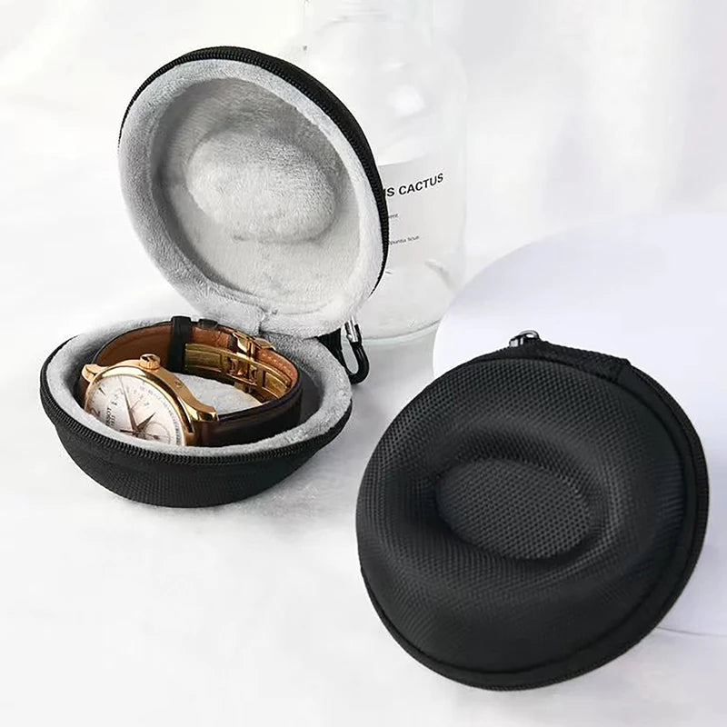 Portable Travel Watch Case – EVA Hard Shell Storage Box Watch Travel Case Axl