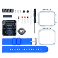 LED Digital Clock DIY Soldering Kit – Watch Assembly Project DIY Electronics Kit Axl Blue