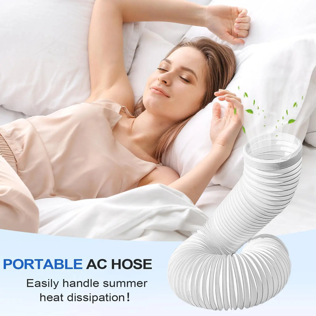 Portable AC Exhaust Hose – Flexible Leakproof Universal Replacement AC Exhaust Hose Axl