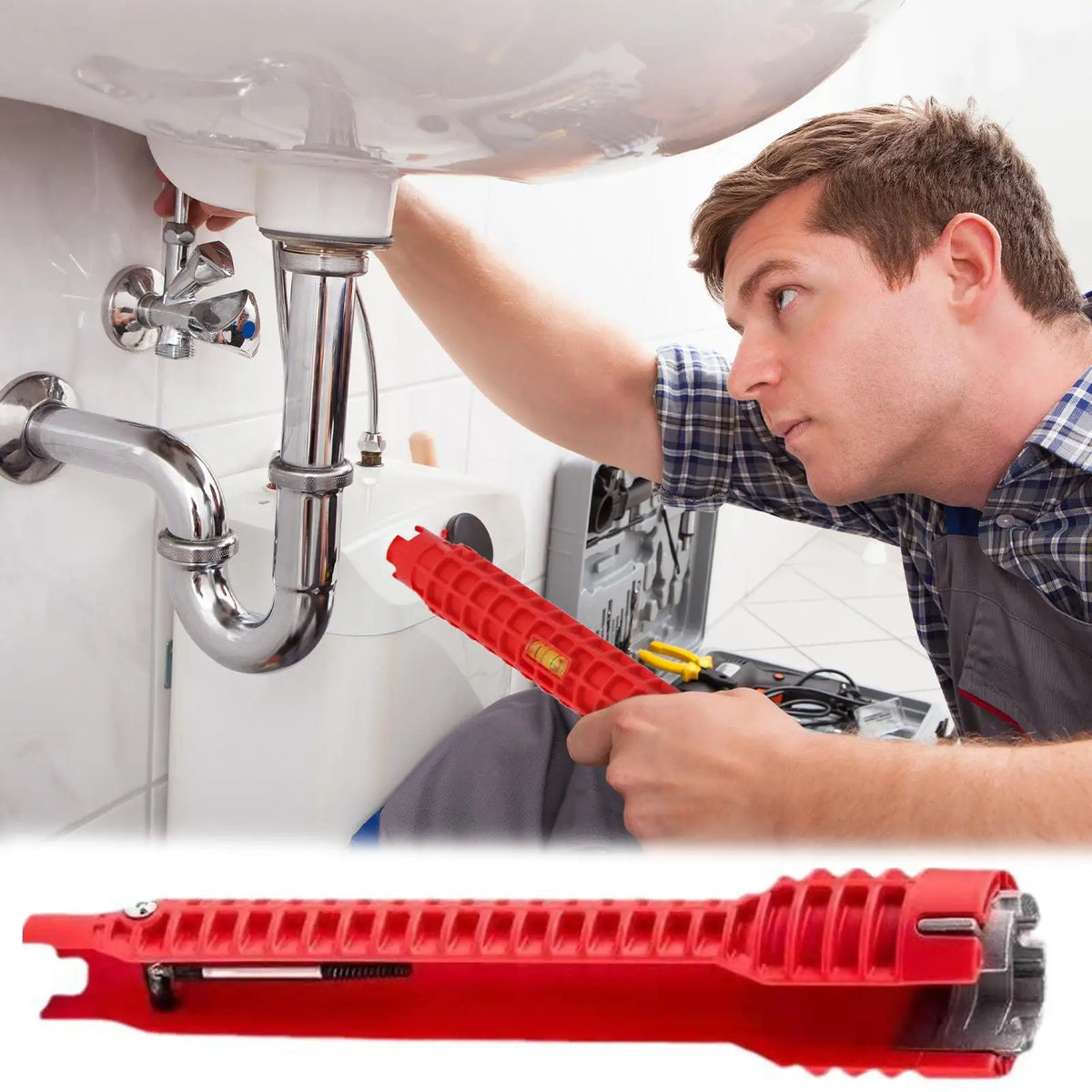 Faucet & Sink Install Wrench – Labor-Saving Drain Tool Plumbing Wrench Axl