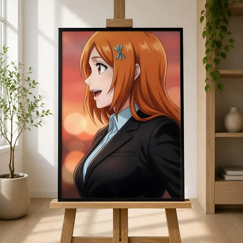 Anime Orihime Inoue Wall Poster – Waterproof Self-Adhesive Art Anime Wall Poster Axl