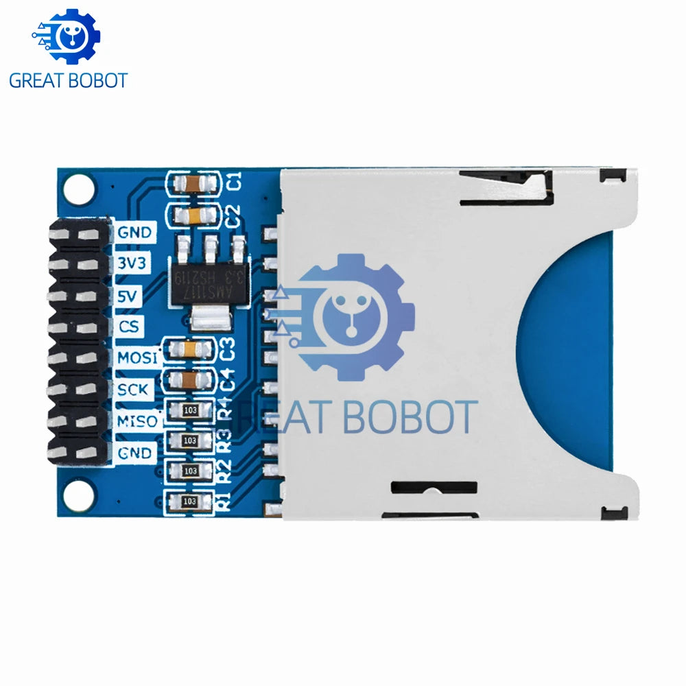 Micro SD TF Card Memory Shield SPI Module for Arduino SD Card Module Axl