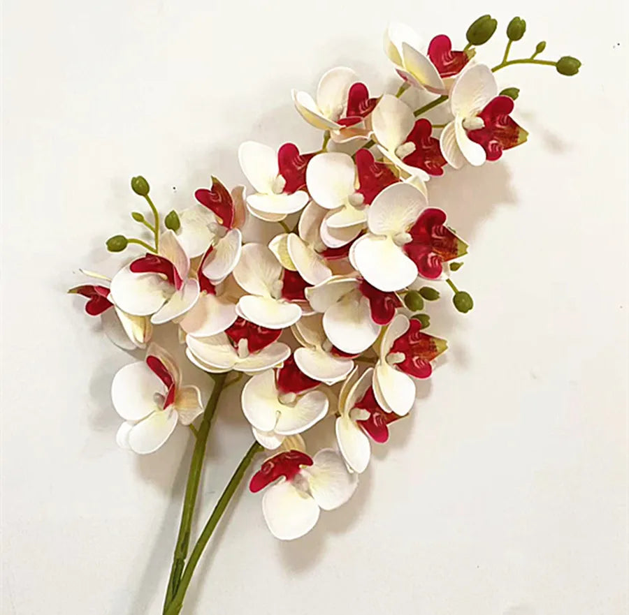 Real Touch Artificial Orchid – 21-Head Mini Phalaenopsis Branch Artificial Flower Branch Axl 01