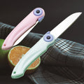 Folding Stainless Steel Fruit Knife – Mini Portable Paring Knife Folding Paring Knife Axl 2-Pcs Set