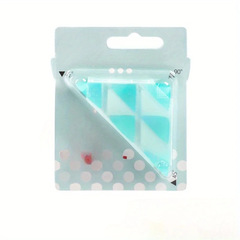 Multi-Pack Triangle Erasers – Pastel Colors for Sketching & School Pencil Eraser Set Axl Blue-1pc