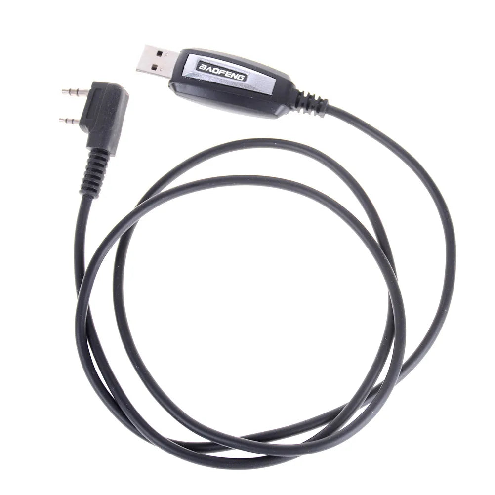 USB 2-Pin Programming Cable & Software CD for UV-5R BF-888S Radio Programming Cable Axl
