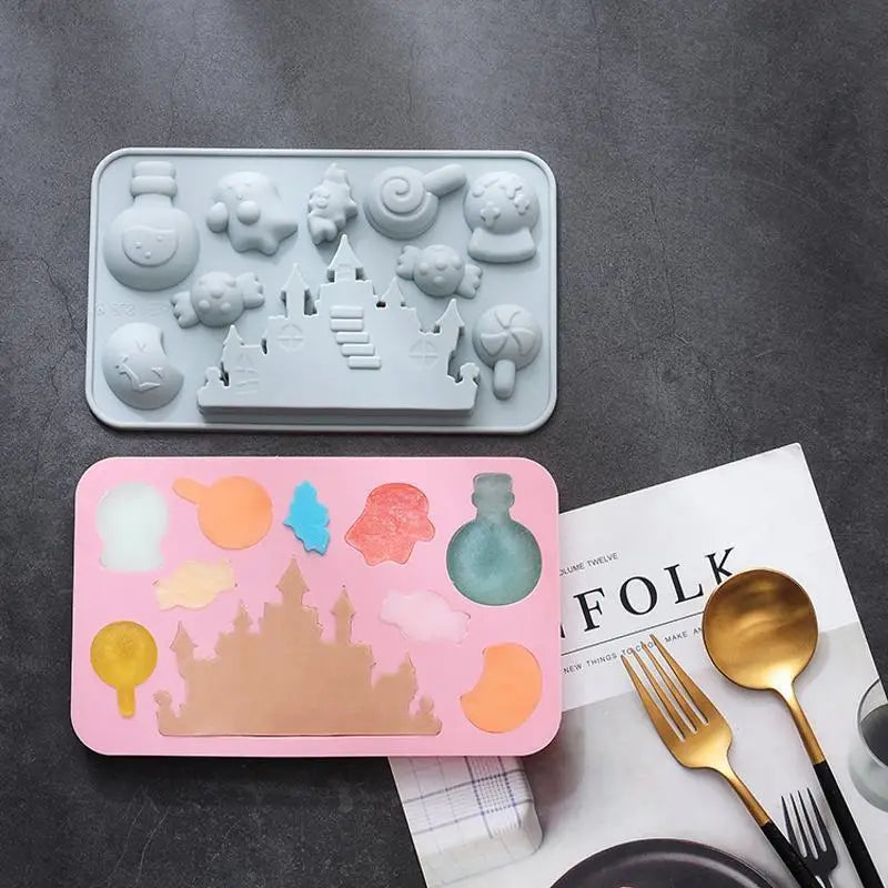 Halloween Silicone Mold – Chocolate, Candy & Fondant Baking Tool Silicone Baking Mold Axl