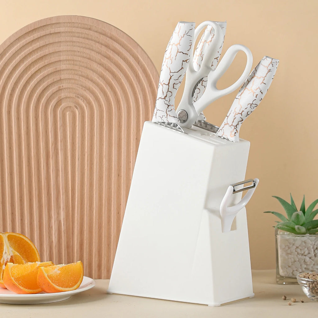 6-Piece Stainless Steel Kitchen Knife Set | Multi-Function Kitchen Knife Set Axl